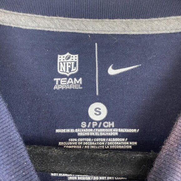 NFL Nike Womens Chicago Bears T Shirt Size S Football Navy Orange Team Apparel - Picture 3 of 8